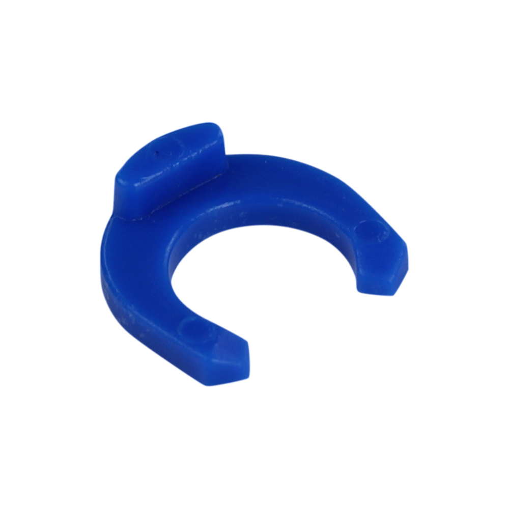 Blauer Clip 1/4"