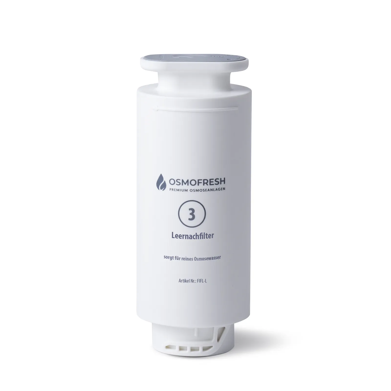 Leernachfilter für Flow800 Untertischanlage